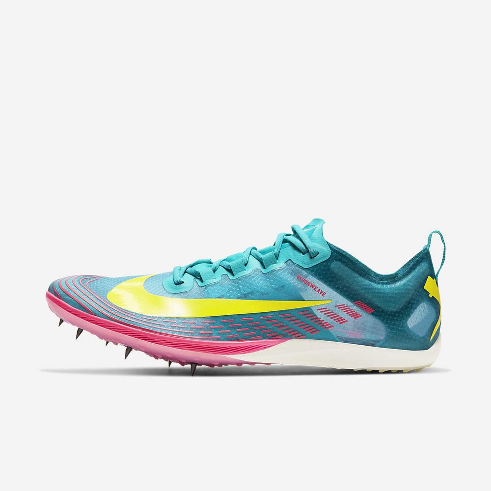 Pointes Athlétisme Nike Zoom Victory 5 XC Bleu Ciel 2614-087 Lakeside/Oracle Aqua/Digital Pink/Opti Yellow Homme | HZD-60878330